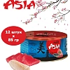 Корм для кошек влажный PRIME ASIA Тунец с голубой рыбой в желе, ж/б 85г, 12 шт.