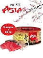 Корм для кошек влажный PRIME ASIA Тунец с каракатицей в желе, ж/б 85г, 3 шт.