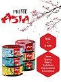 Корм для кошек влажный PRIME ASIA МИКС 6 вкусов Тунец кусочки в желе, ж/б 85г