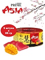 Корм для кошек влажный PRIME ASIA Тунец с манго в желе, ж/б 85г, 3 шт.