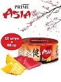 Корм для кошек влажный PRIME ASIA Тунец с ананасом в желе, ж/б 85г, 12 шт.