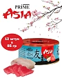 Корм для кошек влажный PRIME ASIA Тунец с рыбой групер в желе, ж/б 85г, 12 шт.